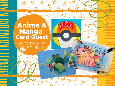 Anime & Manga Card Quest at Monroe Elementary