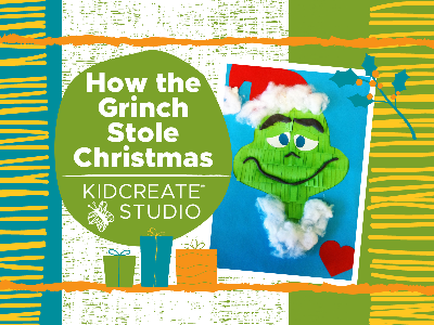 Kidcreate Studio - Broomfield. How the Grinch Stole Christmas Workshop (4-9 years)
