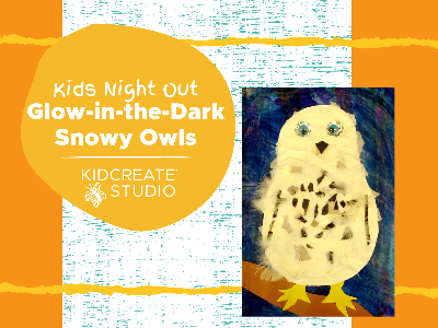 Kids Night Out - Glow-In-The-Dark Snowy Owls (4-10 y)