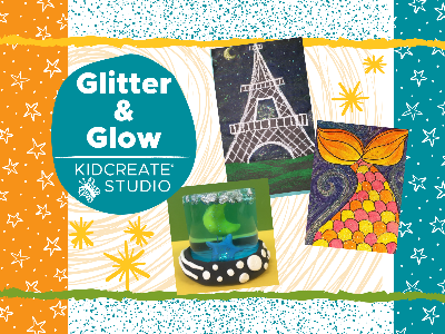 Kidcreate Studio - Mansfield. Glitter & Glow Weekly Class (5-12 Years)