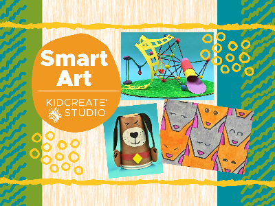 Kidcreate Studio - Woodbury. Smart Art Homeschool Weekly Class (5-12 Years)