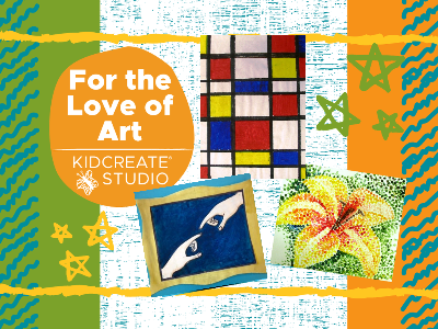 Kidcreate Studio - San Antonio. After School- For the Love of Art Weekly Class (5-12 Years)