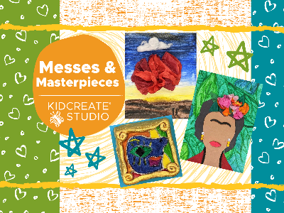 Kidcreate Studio - Eden Prairie. Messes & Masterpieces Homeschool Weekly Class (5-12 Years)