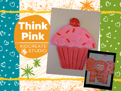 Kidcreate Studio - San Antonio. Think Pink Workshop (4-12 Years)